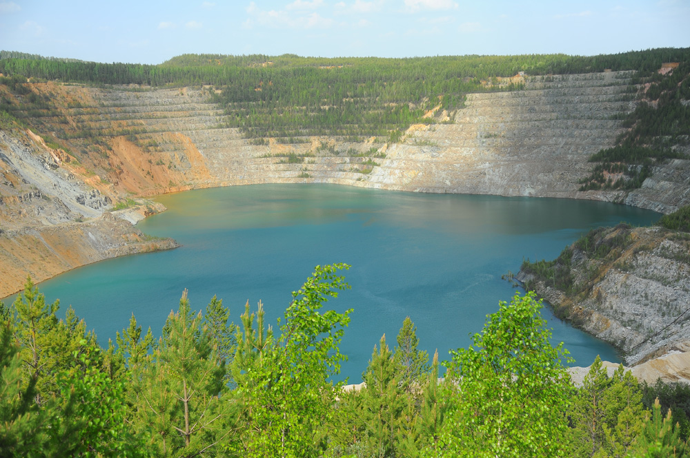 В Верхнем Уфалее есть свои Голубые озера, почти как на Северном Кавказе