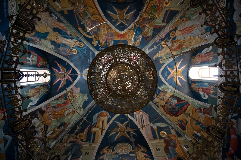 Карабаш. Центральная площадь и храм Иоанна Златоуста. Фото: РМК