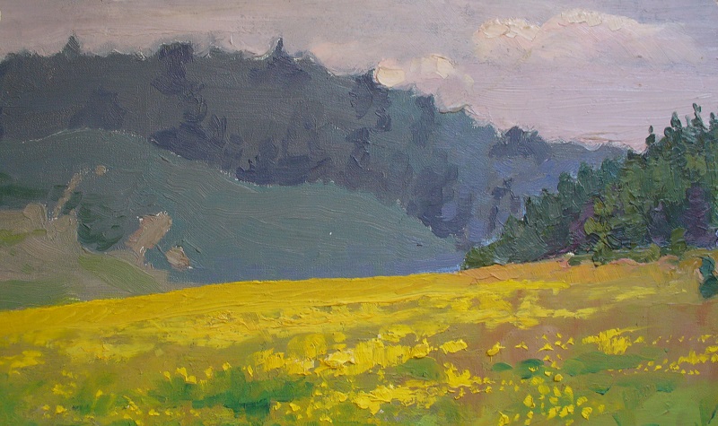 04_Курганово. Цветущий луг. 1980-е г.г.