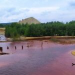 Дегтярский Марс — заброшенный колчеданный карьер — красивое, но жуткое место на Урале