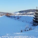 Зимний Черноисточинск. 300 лет поселку Черноисточинск Утро в поселке Черноисточинск. 2022 г.