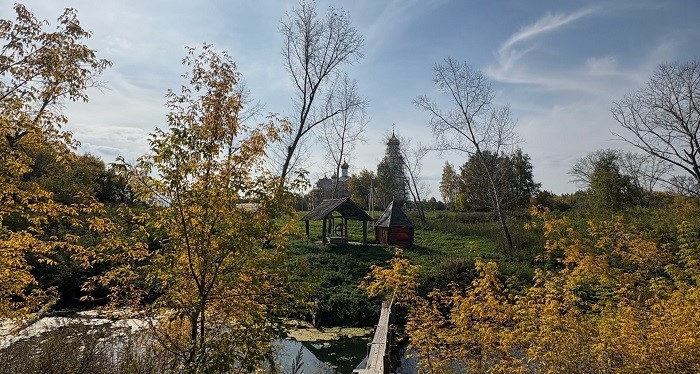 Достопримечательности Курганской области: Село Крестовское, храм Иоанна Предтечи. Фото: Юлия Русакова / ВКонтакте, https://t.me/otvety_rusakova