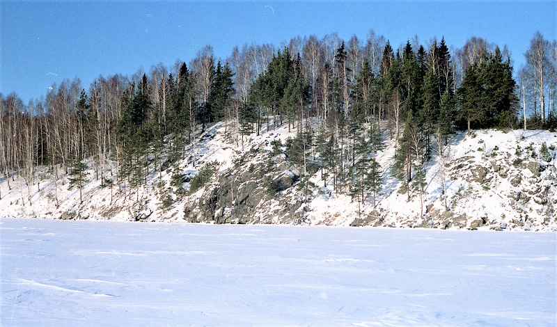 Скалы на Крутиках. 1996 г.