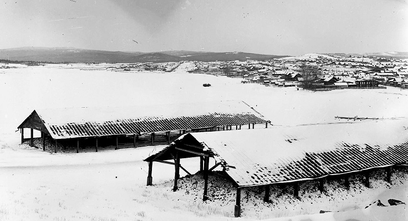 Вид на Черноисточиснкий завод. 1927 г.