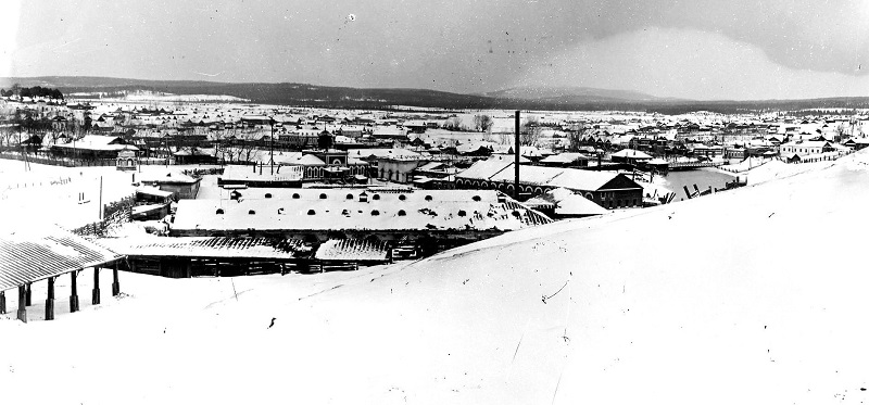 Вид на Черноисточинский завод. 1927 г.