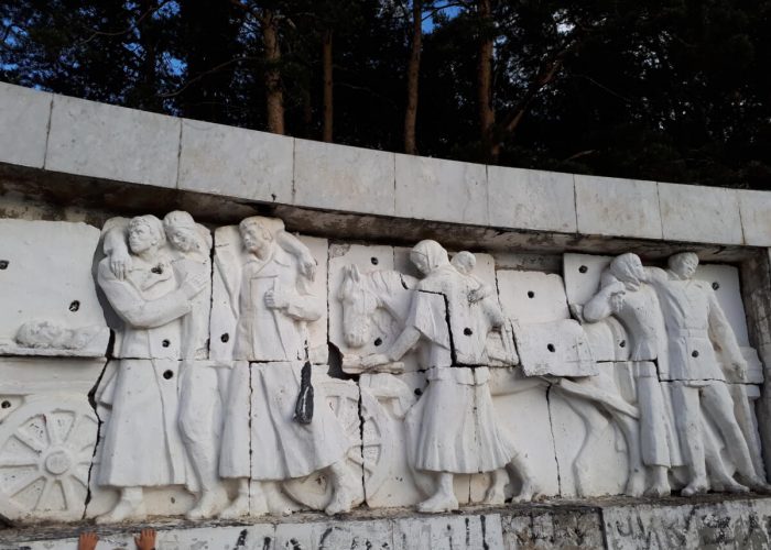 Памятник Блюхеру в Белорецке