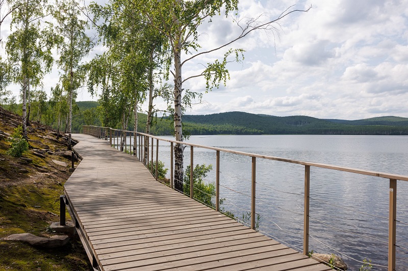 Озеро Серебры и его экотропы (Карабаш, Челябинская область). Фото: «Карабашмедь»