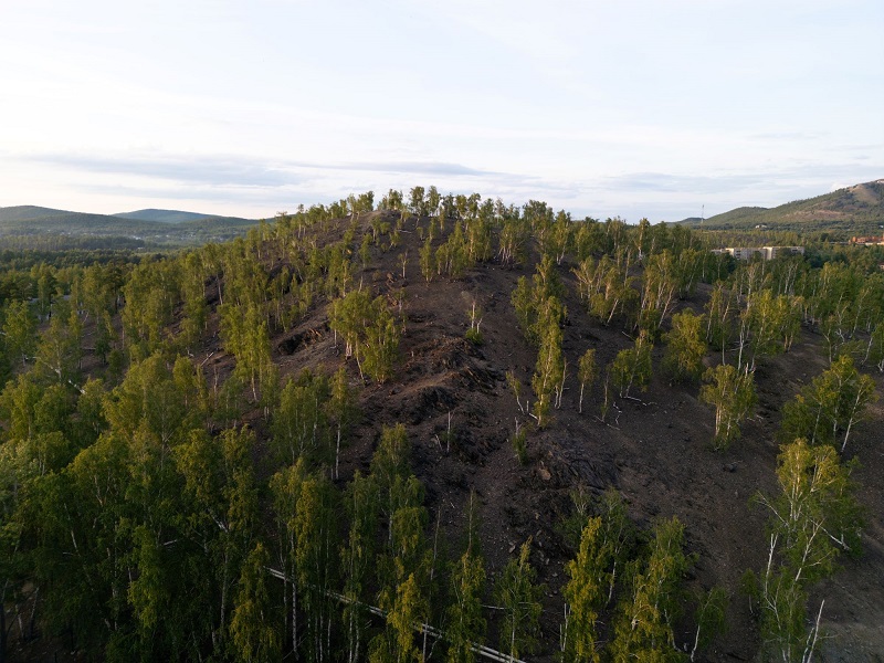 Гора Гусиха, город Карабаш