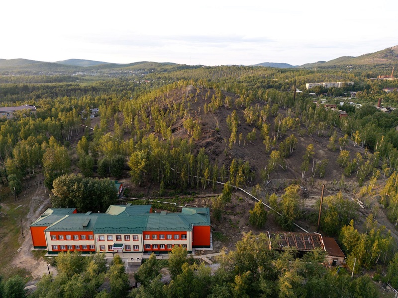 Гора Гусиха, город Карабаш