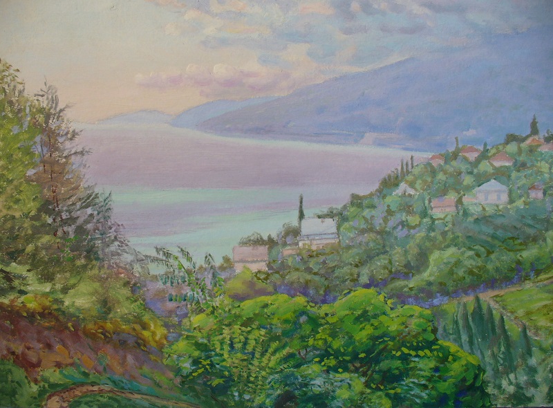 Над Гагрой. 1989 г.