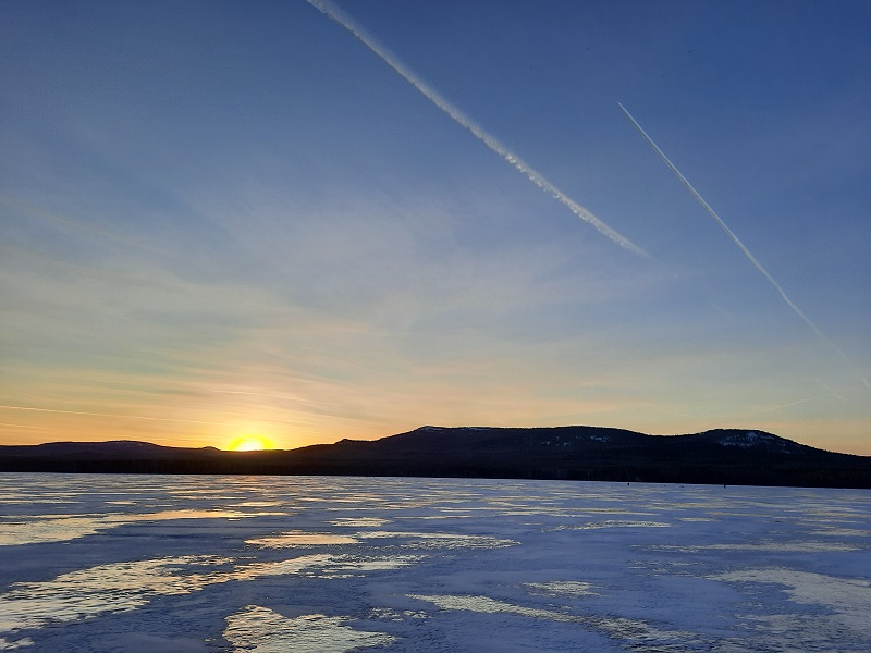 Закат на Веселых горах. 2021 г.