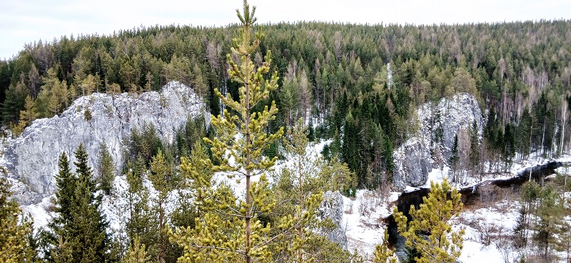 Талицкие скалы Фото: Владимир Музыков / ВКонтакте