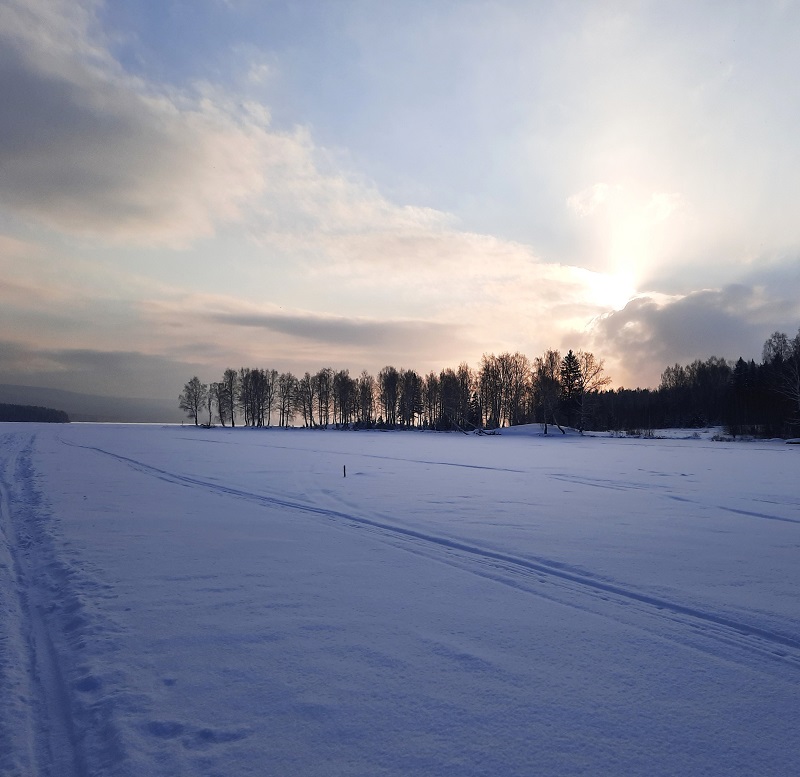 Зимний вечер. 2022 г.