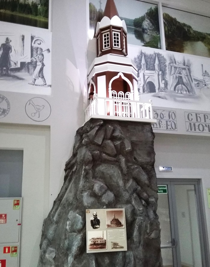 Макет часовни Преображения Господня. 2024 г.