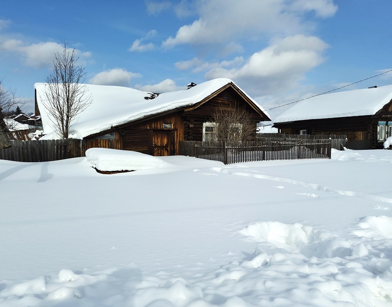 На улице Комсомольской. 2026 г.
