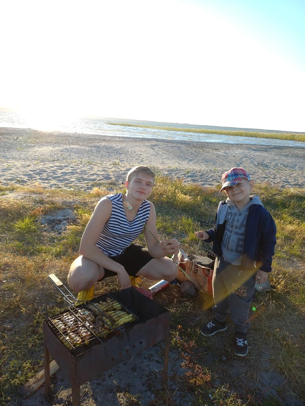 Семья Мотриченко. Походы по Уралу