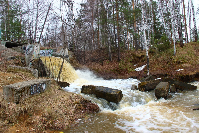 Водопад на реке Руш. Фото: Александер Гущин / ВКонтакте