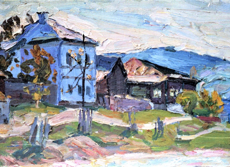 Улица Кирова. Худ. В. Мухаркин