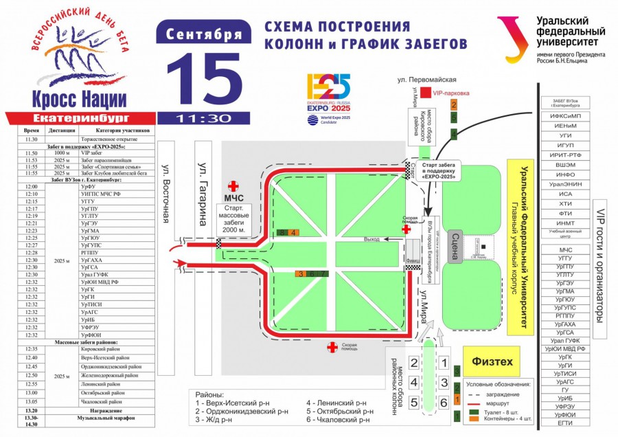 Кросс нации в Екатеринбурге