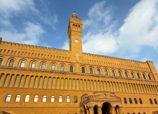 Достопримечательности Свердловской области: итальянский замок в Верхней Пышме Достопримечательности Свердловской области. Замок рядом с Екатеринбургом. Фото: Прогулки с Настей | Екатеринбург / ВКонтакте