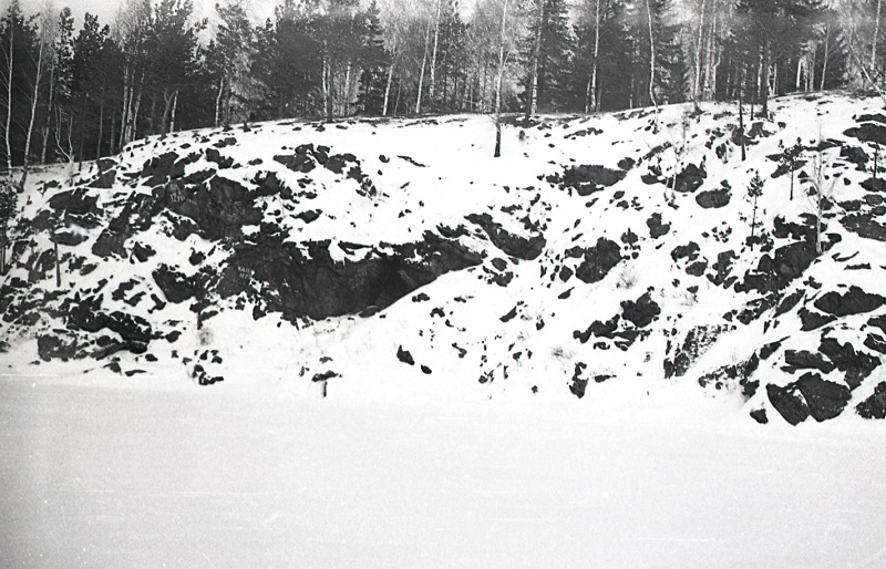 Скалы Крутики. 1981 г.