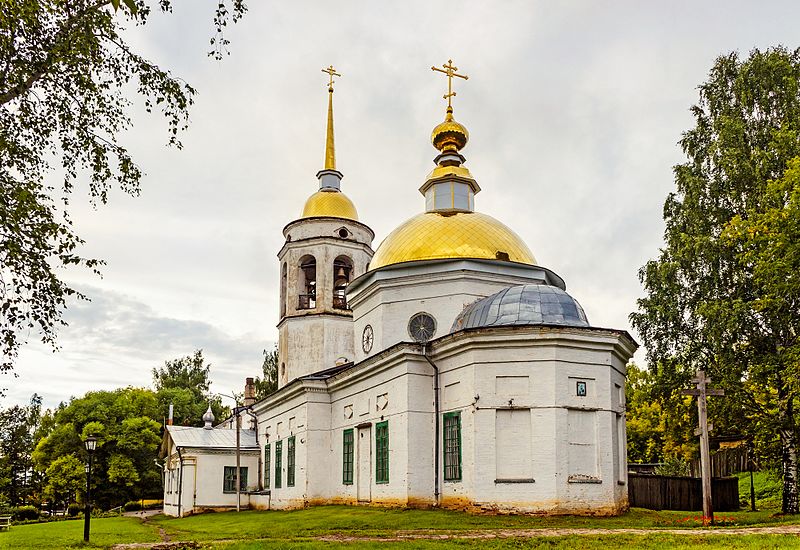 Свято-Никольский кафедральный собор, Кудымкар, малые города, Пермский край, церкви Урала, православная история Урала,