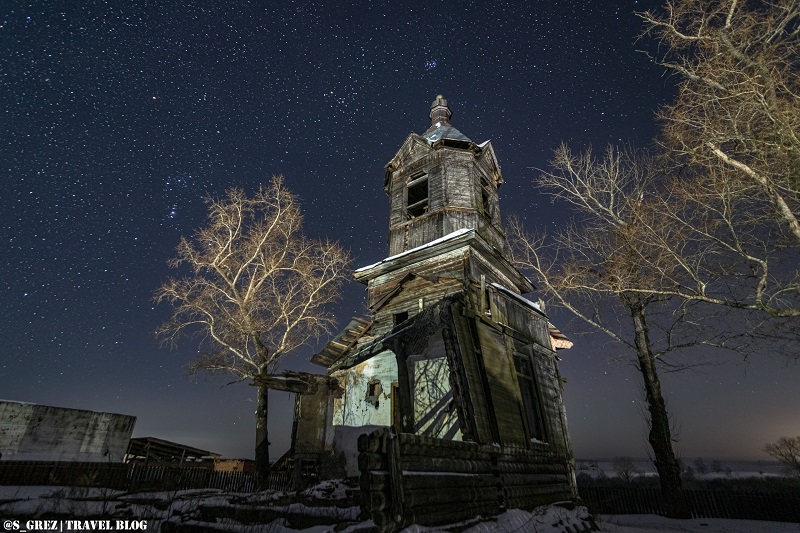 Достопримечательности Башкирии: деревянная церковь в Карагаево. Фото: