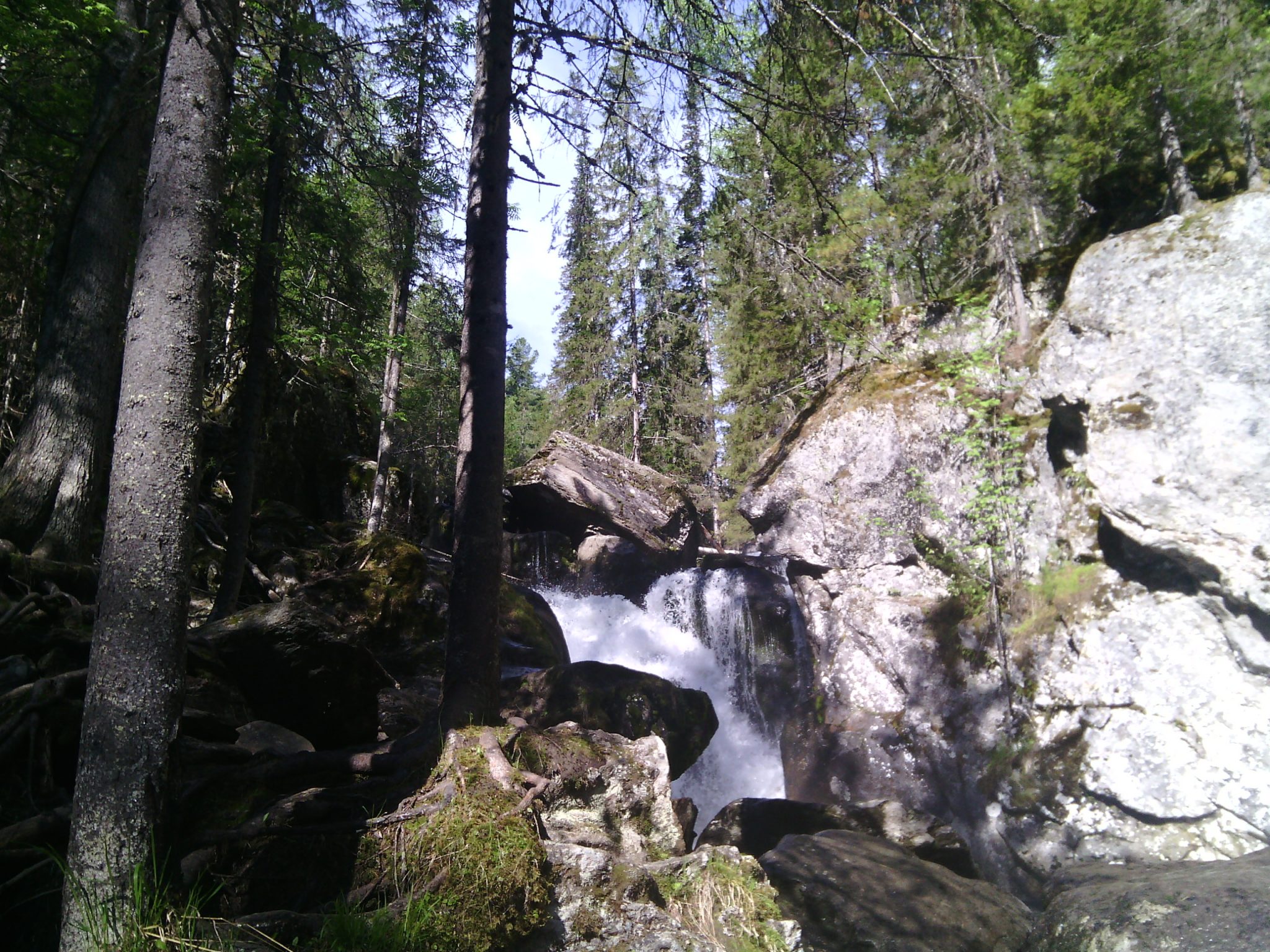 Северный Урал. Жигаланские водопады