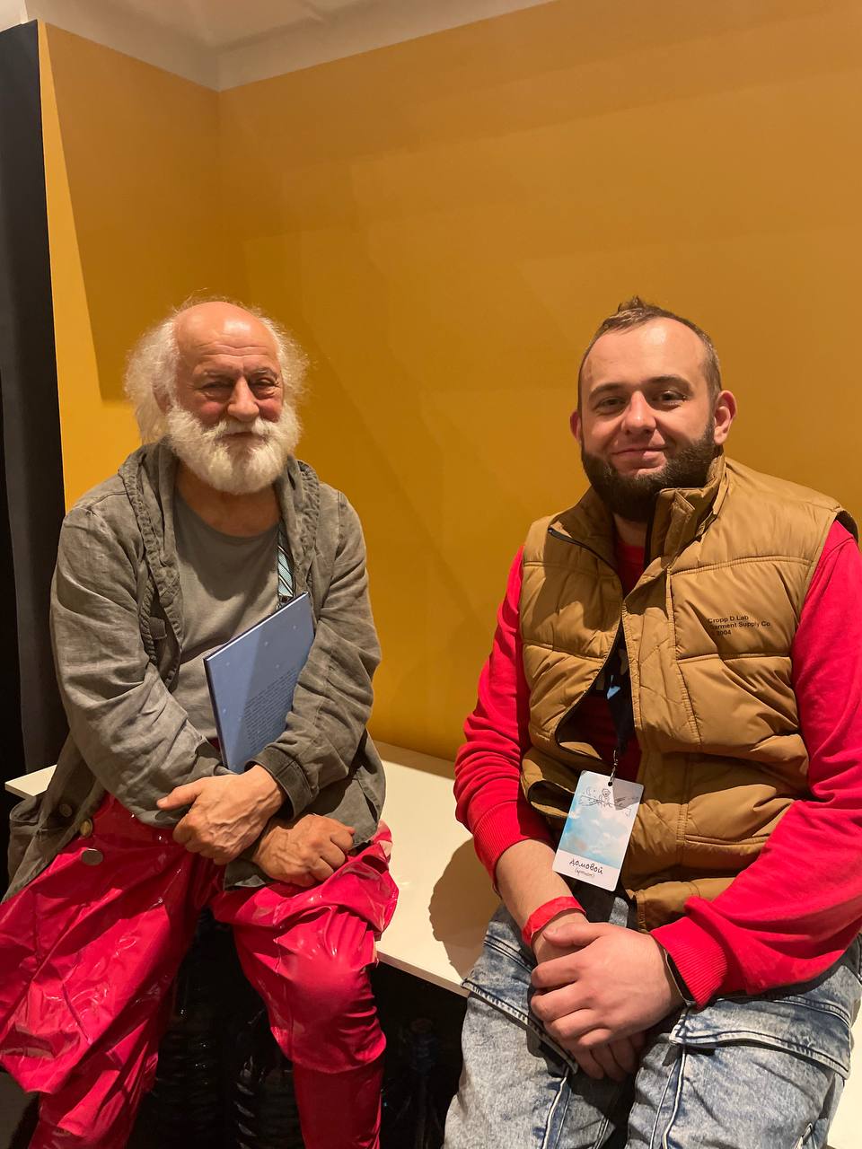 "Снежное шоу" и "Воздушные замки" Славы Полунина. Фото: из личного архива Дмитрия Зенкова