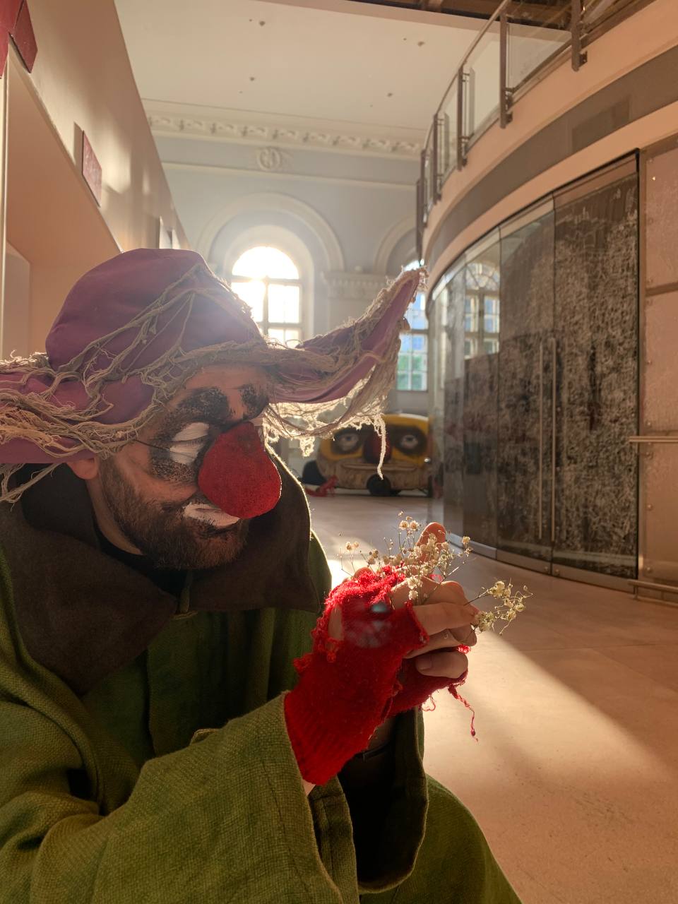 "Снежное шоу" и "Воздушные замки" Славы Полунина. Фото: из личного архива Дмитрия Зенкова