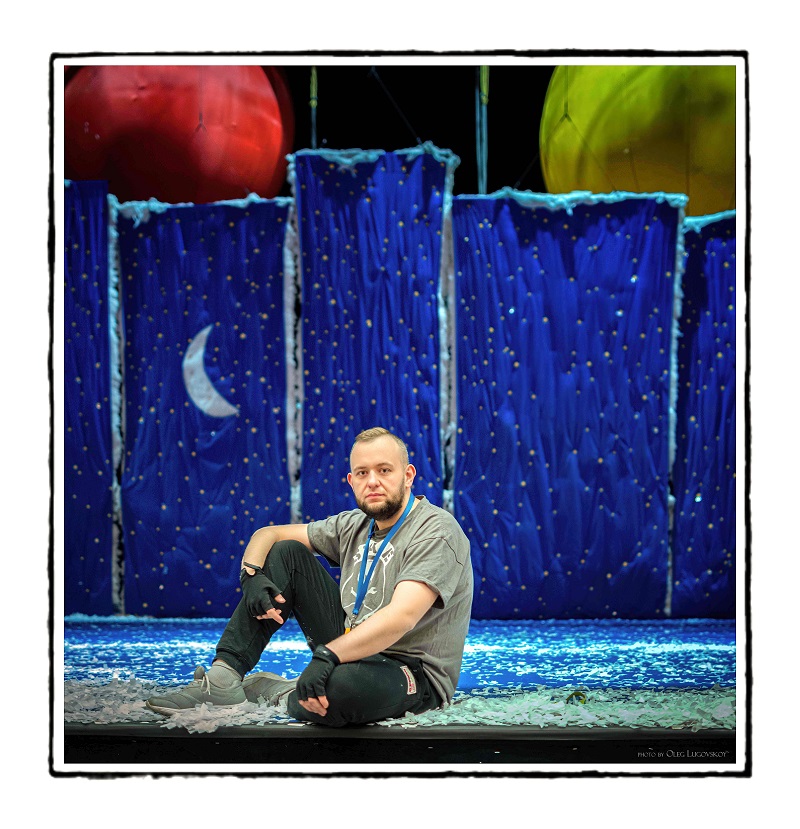 "Снежное шоу" и "Воздушные замки" Славы Полунина. Фото: из личного архива Дмитрия Зенкова