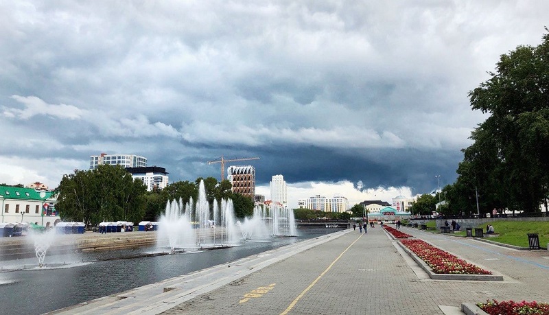 Исеть, Екатеринбург