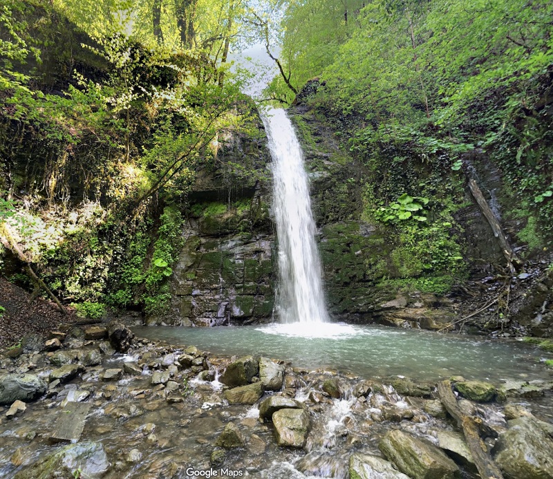 Водопады притока Кутарки Сатрый канал / google.com/maps