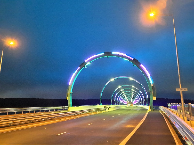 Новый мост через Нижнетагильский пруд