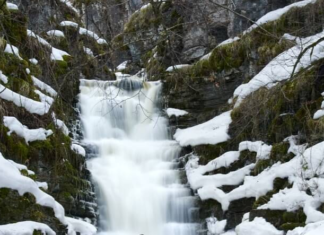 Сухие водопады на реке Ай проснулись! Сухие водопады. Фото: https://www.aziko.ru/