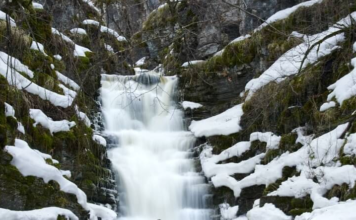 Сухие водопады на реке Ай проснулись! Сухие водопады. Фото: https://www.aziko.ru/