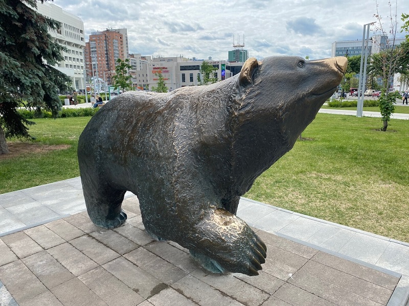 Оксана Климова, Легенда и пермском мишке