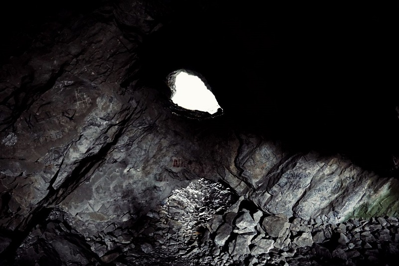 Пещера Гебауэра, вид изнутри