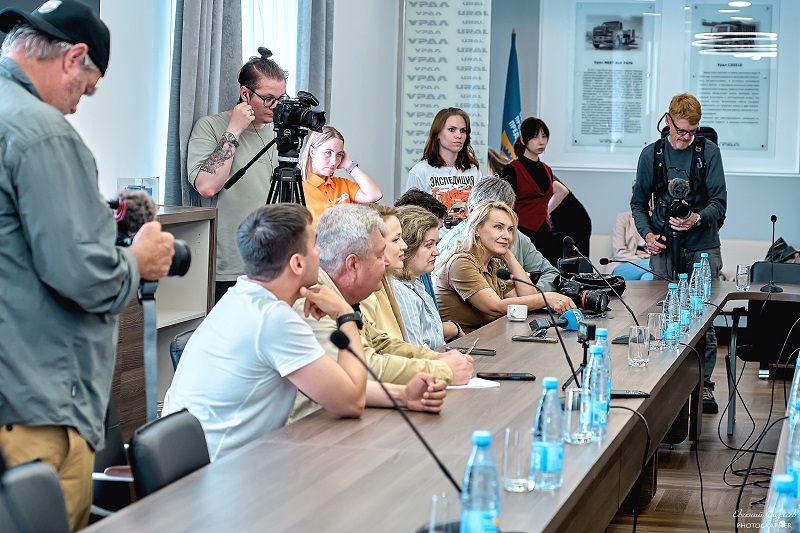 Пресс-конференция в Миассе.