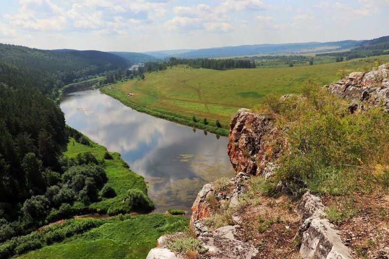 Река Юрюзань, Салаватский район