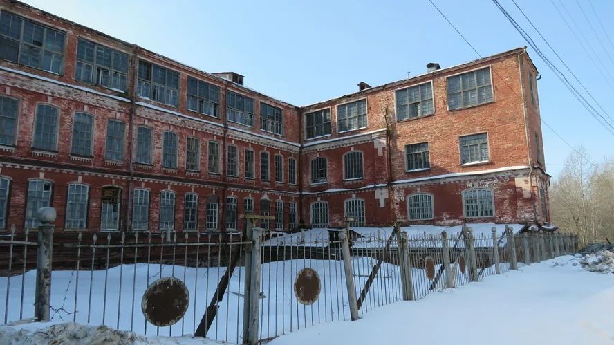 Руины суконной фабрики 
