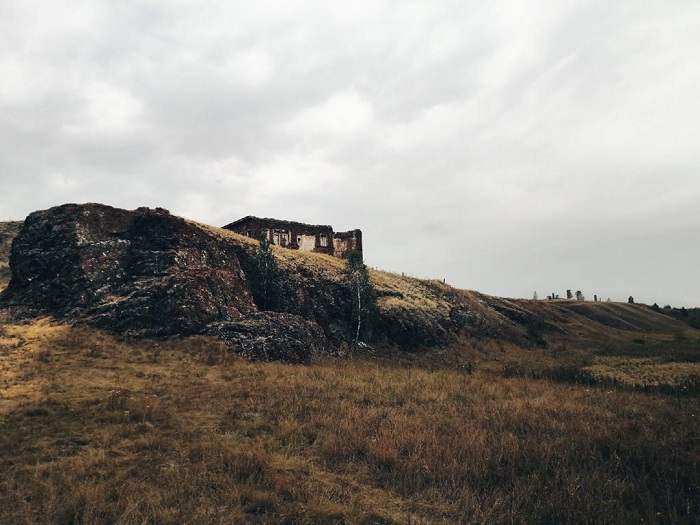 Руины села Муслюмово