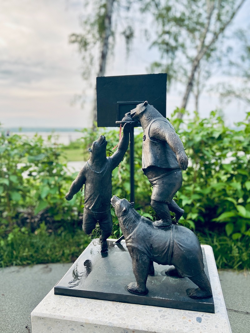 Таня Давыдова, Мишки баскетболисты