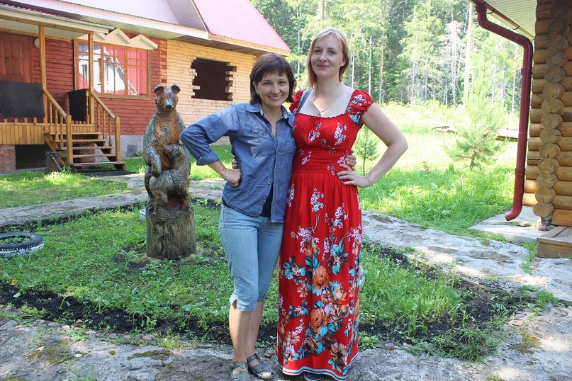 Наталья Наумова (справа) и Людмила Орлова (слева)
