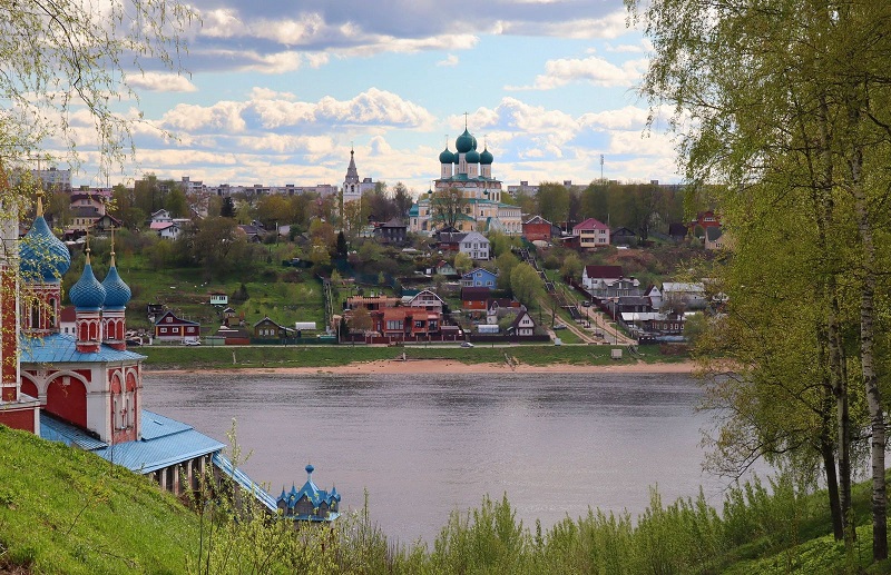 Тутаев. Казанско-Преображенская церковь и Вознесенский собор