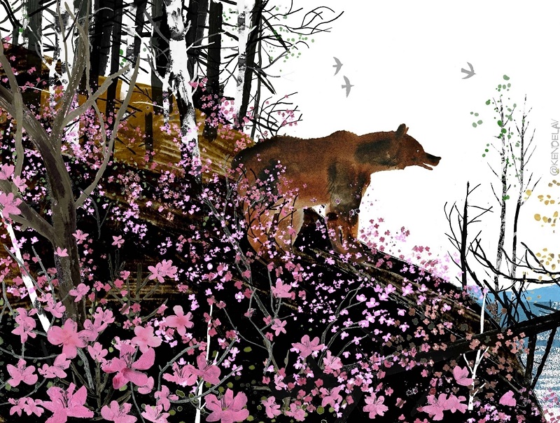 Художницы Аня и Варя Кендель.