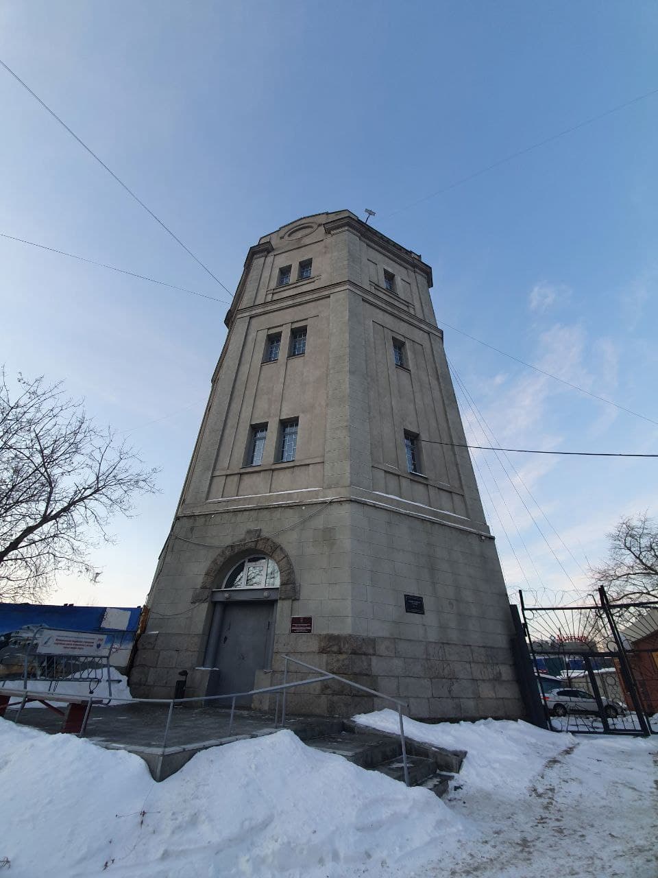 Водонапорная башня на Московской