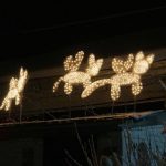 Волшебные световые фигуры в Березниках
