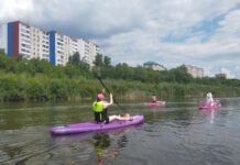 Тобол, доска, восторг: моя первая сап-прогулка в Кургане