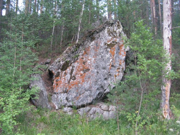 Барсучий камень, Бажовские места, Свердловская область